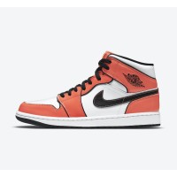 Air Jordan 1 Mid “Turf Orange” DD6834-802 – Classic Design with Bold Turf Orange High-Top Sneakers