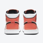 Air Jordan 1 Mid “Turf Orange” DD6834-802 High-Top Sneakers