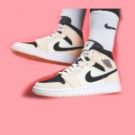 Air Jordan 1 Mid WMNS “Barely Orange” Women’s Mid-Top Sneakers