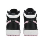 Air Jordan 1 Mid GS White Light Arctic Pink 555112-103 - Fresh Ice Blue Pink Sneakers | Youth Edition | Stylish Classic