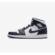 Air Jordan 1 Mid 클래식 레드 화이트 컬러웨이 레트로 농구화 554724-174 - 편안함과 스타일의 완벽한 조화