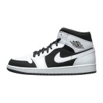 Air Jordan 1 Mid ホワイト ブラック 554724-113