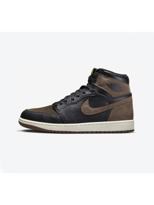 Air Jordan 1 High OG Palomino DZ5485-020 - Classic Brown and Black High-Quality Design