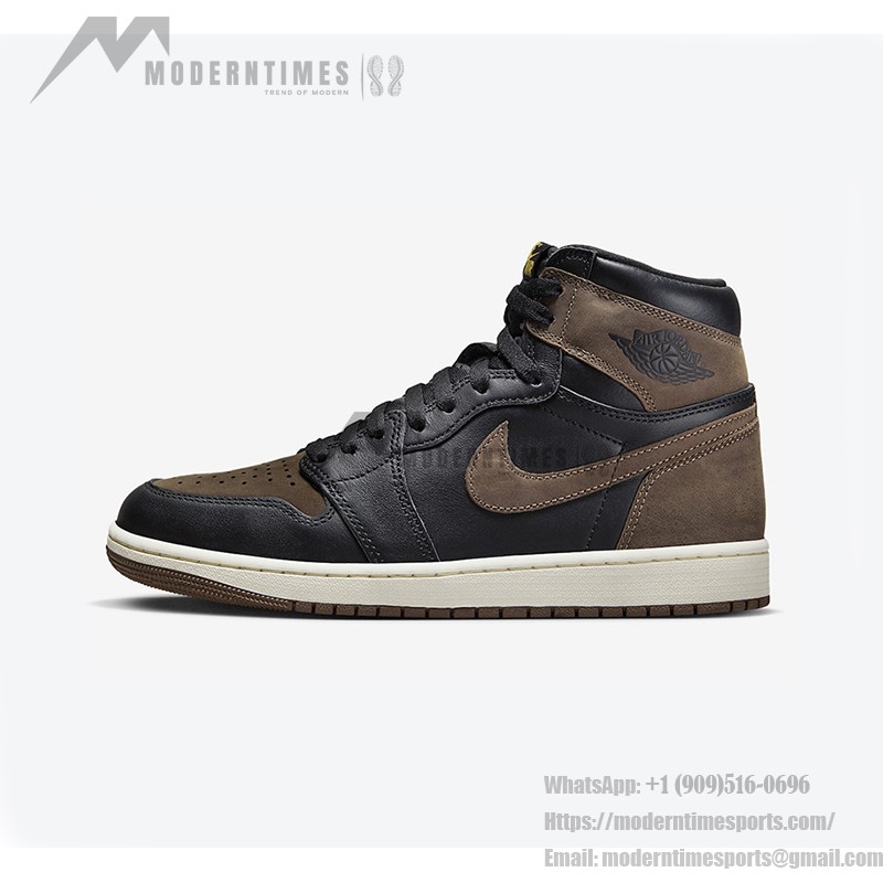 Air Jordan 1 High OG Palomino DZ5485-020 in Classic Brown and Black Colorway