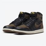 Air Jordan 1 High OG Palomino DZ5485-020 in Classic Brown and Black Colorway