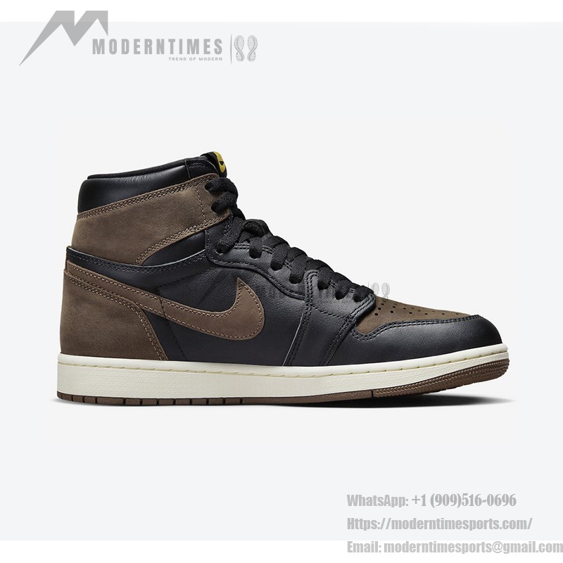 Air Jordan 1 High OG Palomino DZ5485-020 in Classic Brown and Black Colorway