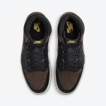 Air Jordan 1 High OG Palomino DZ5485-020 in Classic Brown and Black Colorway