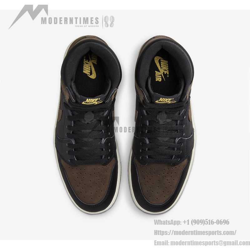 Air Jordan 1 High OG Palomino DZ5485-020 in Classic Brown and Black Colorway