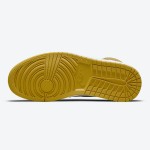 Air Jordan 1 High OG Pollen 555088-701 in Classic Yellow and Black Colorway