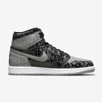 Air Jordan 1 Rebellionaire 555088-036 with Rebellious Graffiti Style Text