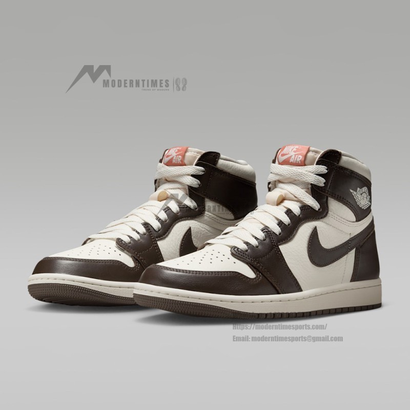 Air Jordan 1 Retro High OG White and Gold Women's Shoes - Side Profile View