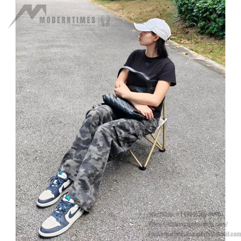 Air Jordan 1 Retro Low OG Obsidian UNC Men's Shoes Side View