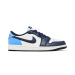 Air Jordan 1 Retro Low OG Obsidian UNC Men's Shoes Side View