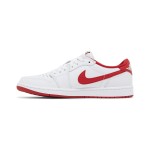 Air Jordan 1 Low OG White Red Men's Shoes Side View