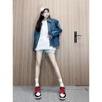 Air Jordan 1 Retro Low OG Black Toe Men's Shoes Side View