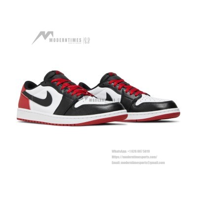 Air Jordan 1 Retro Low OG "Black Toe" (2023) - Men's Shoes - Nike | CZ0790-106