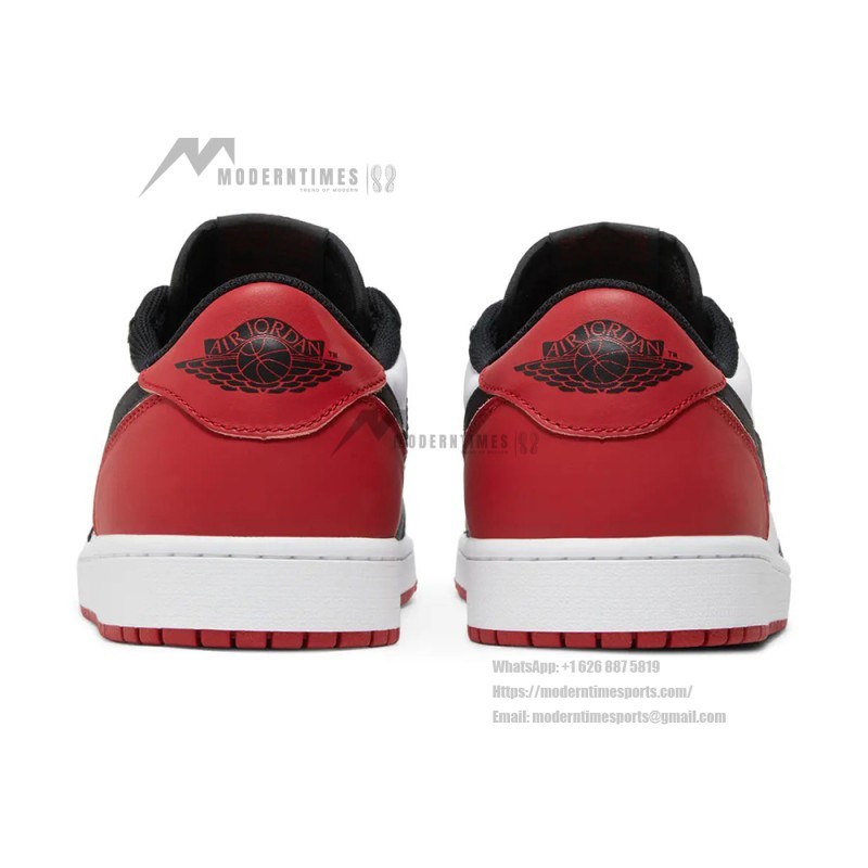 Air Jordan 1 Retro Low OG Black Toe Men's Shoes Side View