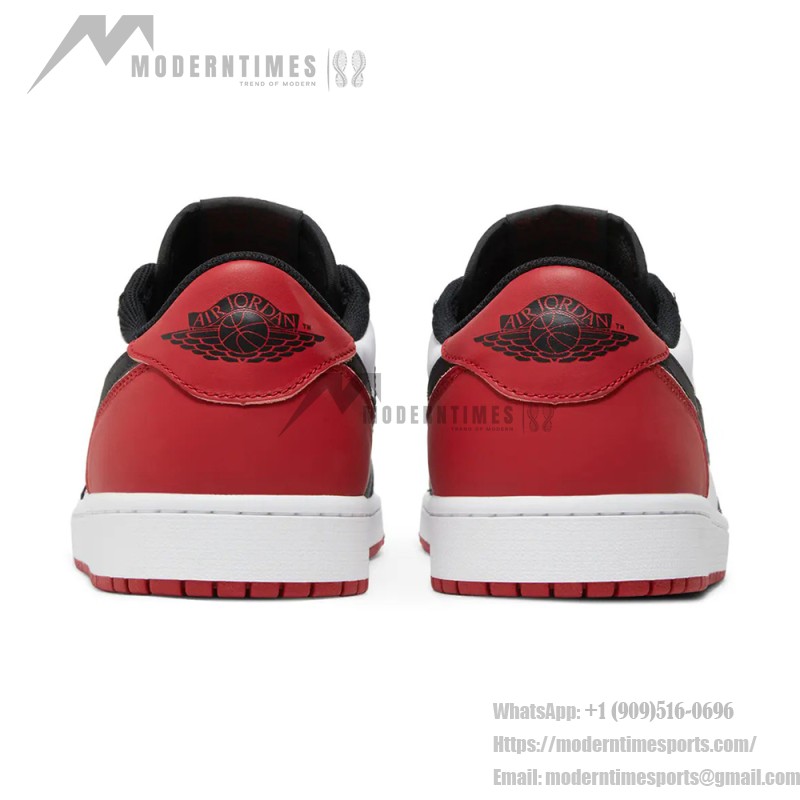 Air Jordan 1 Retro Low OG Black Toe Men's Shoes Side View