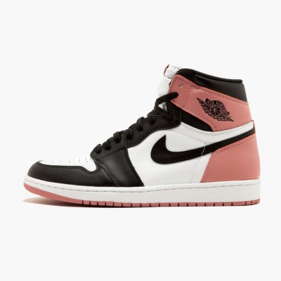 Air Jordan 1 High OG NRG Rust Pink Limited Edition Basketball Shoes 861428-101