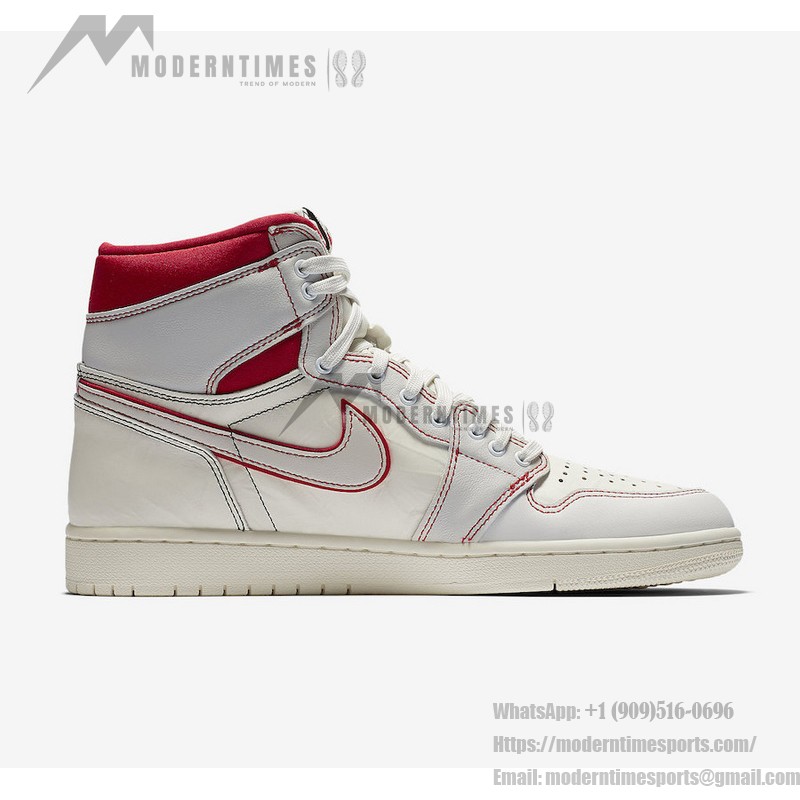 Air Jordan 1 Retro High OG Sail University Red 555088-160