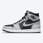 Air Jordan 1 High OG "Shadow Light Smoke Grey" 555088-035 Limited Edition Sneakers