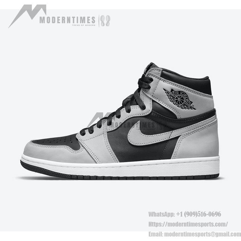 Air Jordan 1 High OG "Shadow Light Smoke Grey" 555088-035 Limited Edition Sneakers