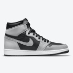 Air Jordan 1 High OG "Shadow Light Smoke Grey" 555088-035 Limited Edition Sneakers