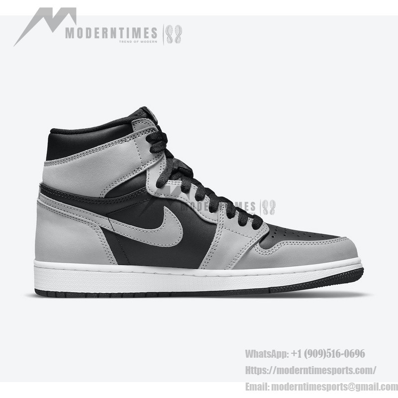 Air Jordan 1 High OG "Shadow Light Smoke Grey" 555088-035 Limited Edition Sneakers