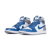 Air Jordan 1 High OG “True Blue” DZ5485-410 Limited Edition Classic White Blue Grey Premium Leather Basketball Shoes