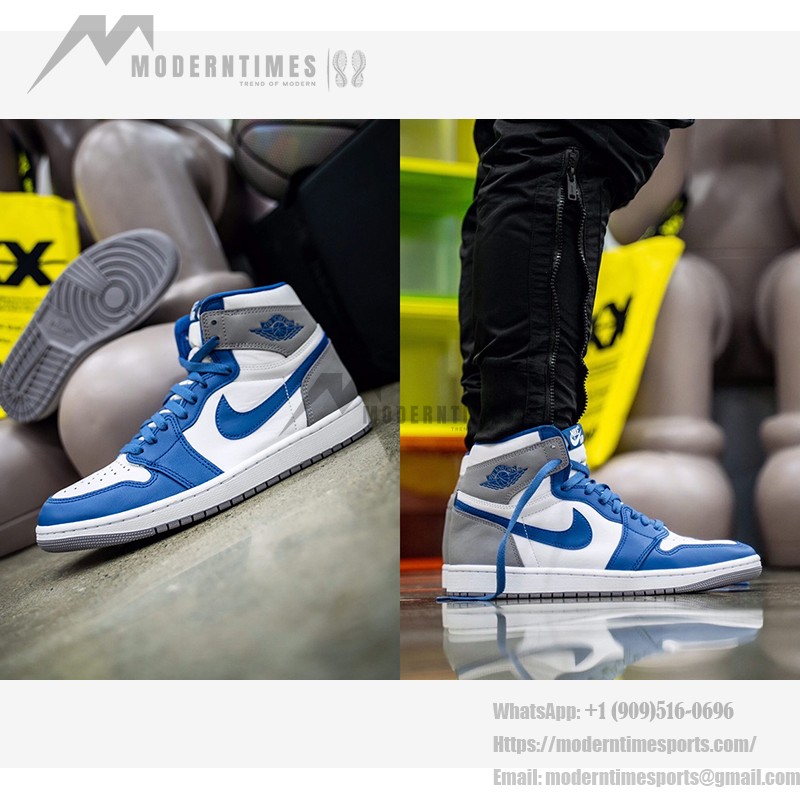 Air Jordan 1 High OG “True Blue” DZ5485-410 Limited Edition Basketball Shoes