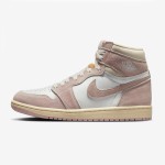 Air Jordan 1 High OG WMNS “Washed Pink” Women's Vintage Pink Basketball Shoes