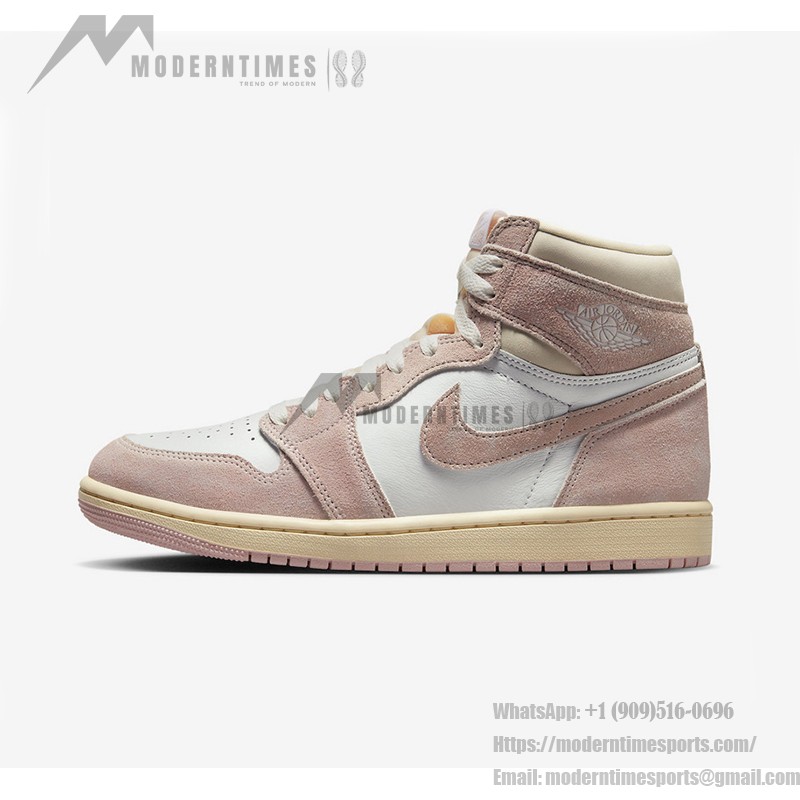 Air Jordan 1 High OG WMNS “Washed Pink” Women's Vintage Pink Basketball Shoes