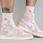 Air Jordan 1 High OG WMNS “Washed Pink” Women's Vintage Pink Basketball Shoes