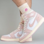 Air Jordan 1 High OG WMNS “Washed Pink” Women's Vintage Pink Basketball Shoes