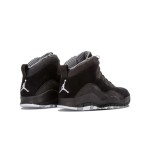 Air Jordan 10 “Stealth” 310805-003 - Matte Black with Grey Accents