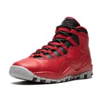 Air Jordan 10 Retro “Bulls Over Broadway” 705179-601 - Red, Black & Grey Speckled Sole