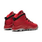 Air Jordan 10 Retro “Bulls Over Broadway” 705179-601 - Red, Black & Grey Speckled Sole