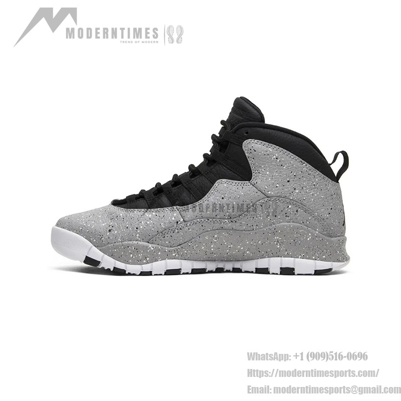 Air Jordan 10 Retro “Cement” 310805-062 - Cement Grey Speckled Design