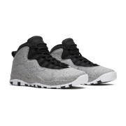 Air Jordan 10 Retro “Cement” 310805-062 Classic Basketball Sneakers - Cement Grey Speckled Design