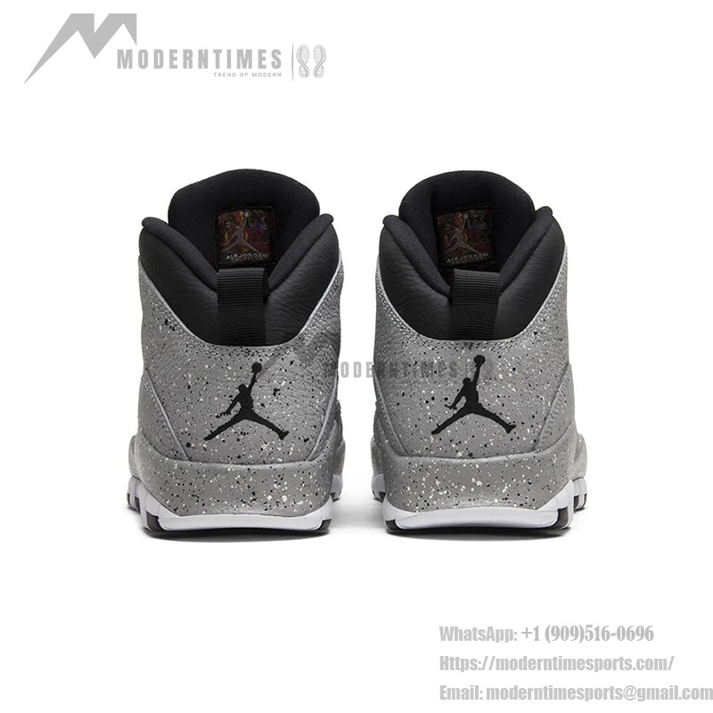 Air Jordan 10 Retro “Cement” 310805-062 - Cement Grey Speckled Design