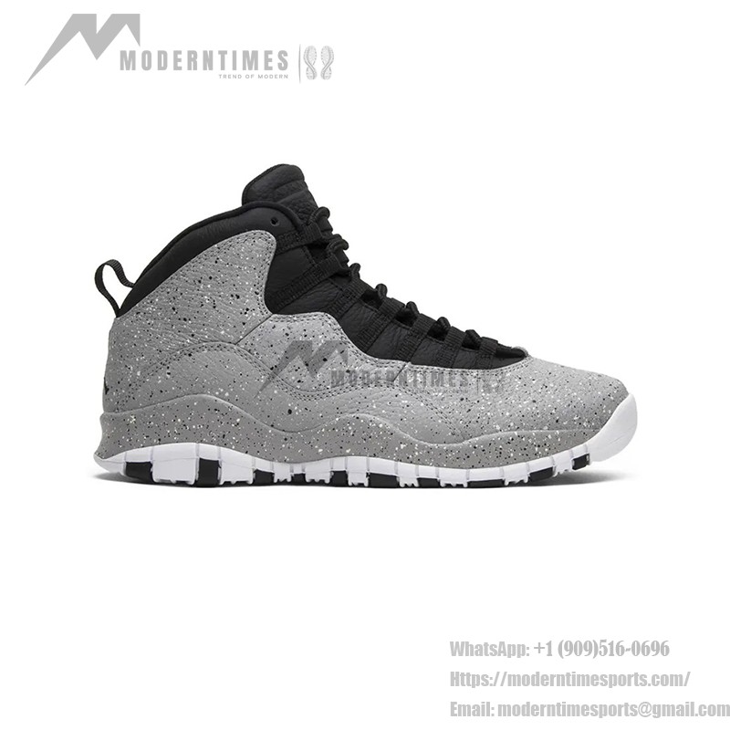 Air Jordan 10 Retro “Cement” 310805-062 - 시멘트 그레이 스플래시 디자인