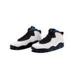 Air Jordan 10 Retro “Orlando” 310805-108 - 흰색, 검정 & 파랑 올랜도 영감 디자인