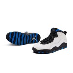 Air Jordan 10 Retro “Orlando” 310805-108 - White, Black & Blue Orlando-Inspired Design