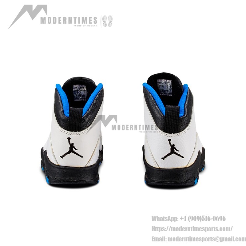 Air Jordan 10 Retro “Orlando” 310805-108 - White, Black & Blue Orlando-Inspired Design