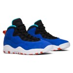 Air Jordan 10 Retro “Tinker” 310805-408 - Vibrant Blue with Orange & Green Tinker-Inspired Design