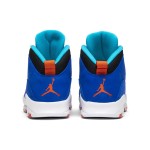 Air Jordan 10 Retro “Tinker” 310805-408 - Vibrant Blue with Orange & Green Tinker-Inspired Design