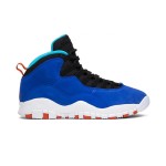 Air Jordan 10 Retro “Tinker” 310805-408 - Leuchtend Blau mit Orange- & Grüntönen