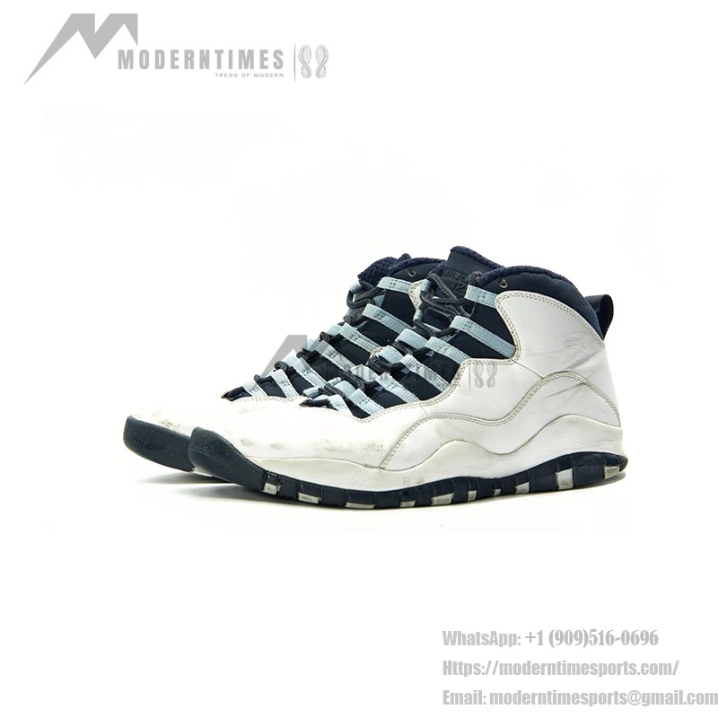 Air Jordan 10 Retro “Rio” 310806-019 - White and Blue Tribute to Rio