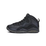 Air Jordan 10 Retro OVO “Black” 819955-030 - 올블랙 럭셔리 디자인