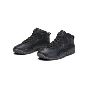 Air Jordan 10 Retro OVO “Black” 819955-030 Klassische Basketball-Sneaker - Luxusdesign in Schwarz, OVO-Kollaboration